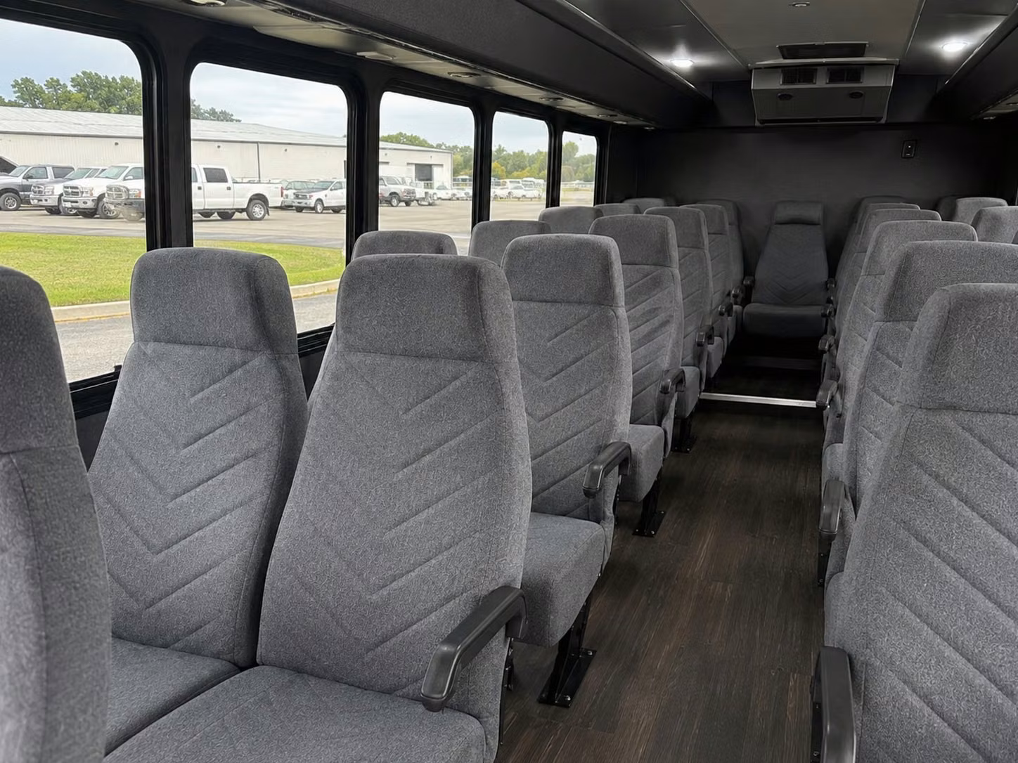 18 passenger minibus inside