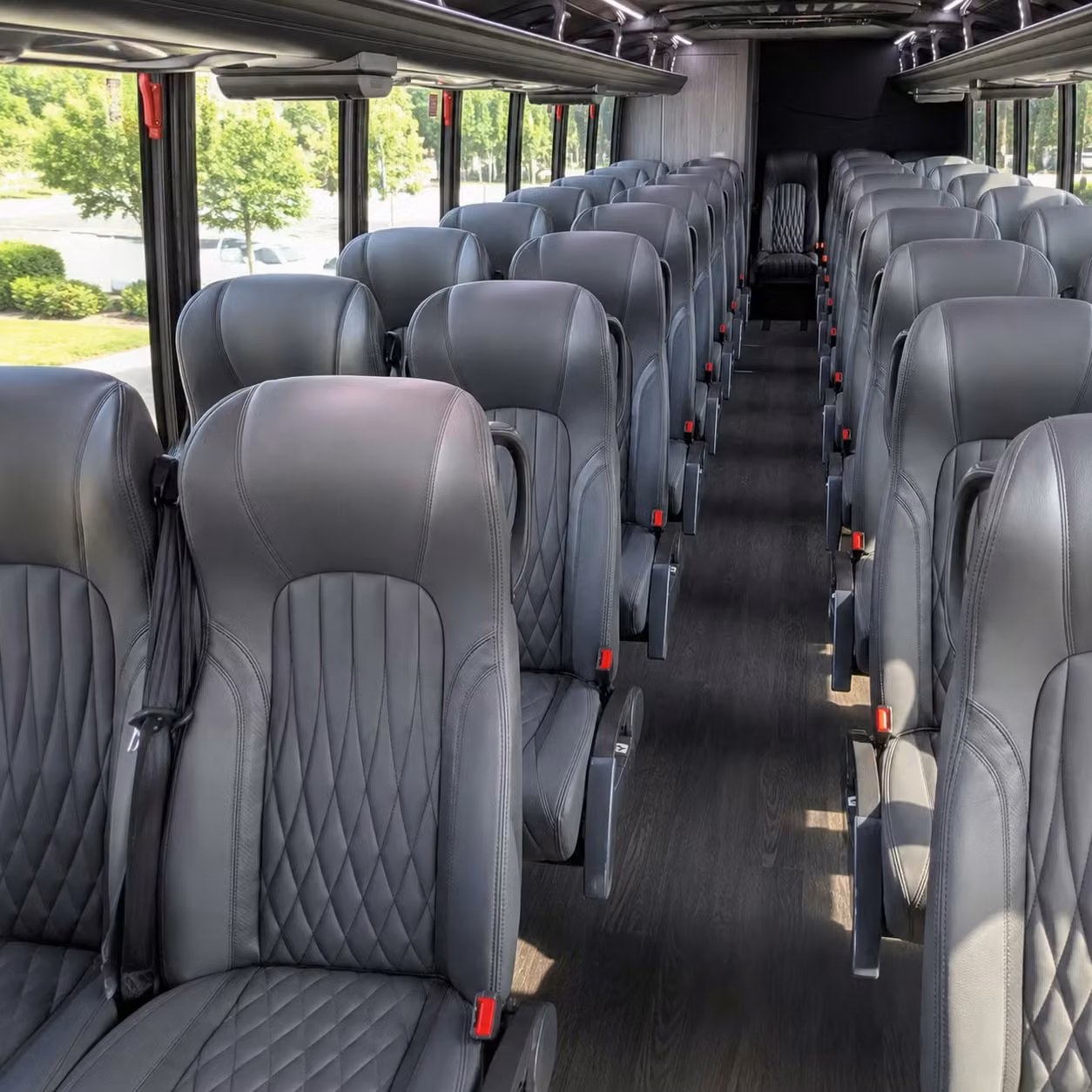 30 passenger minibus interior