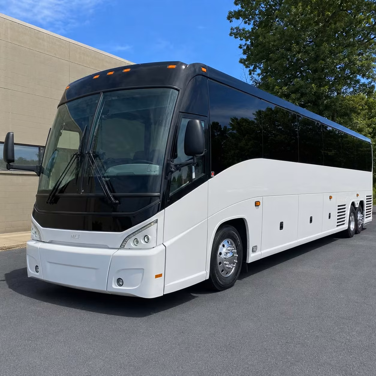 56 passenger charter bus