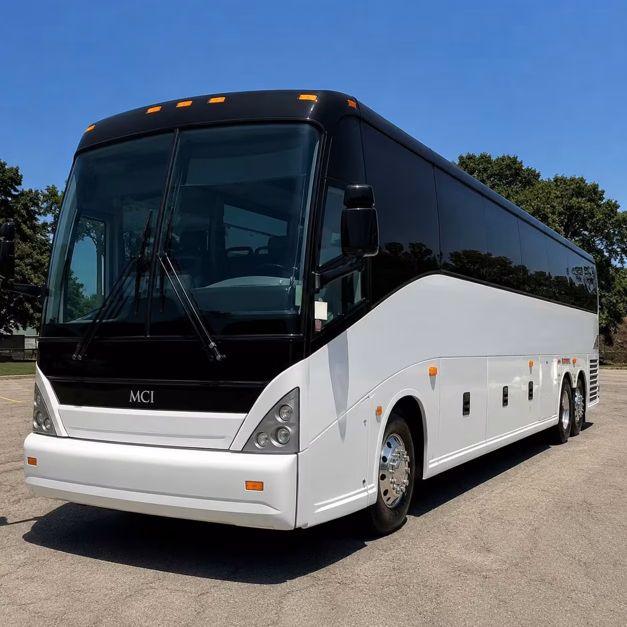 mesa charter bus interior