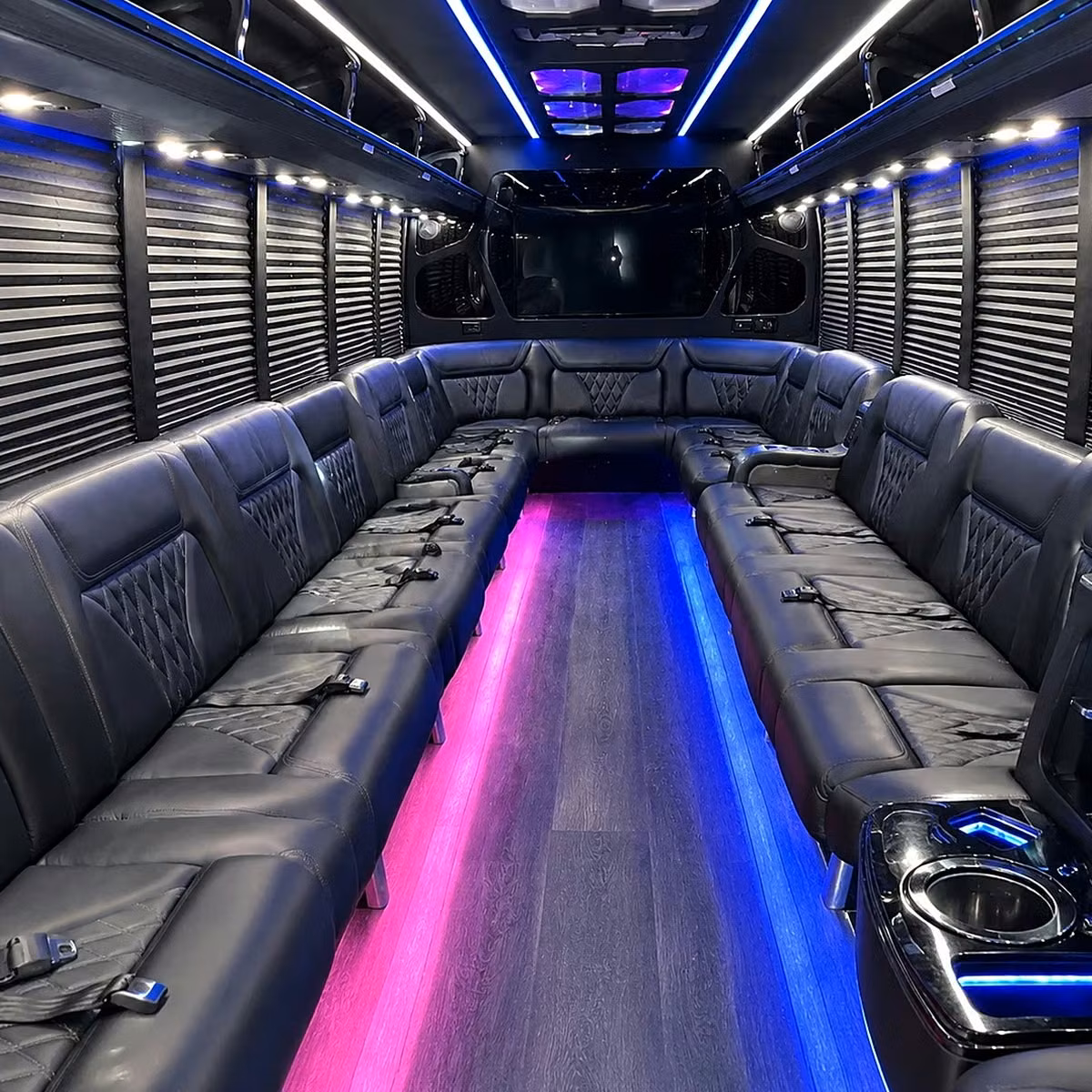 party bus interior