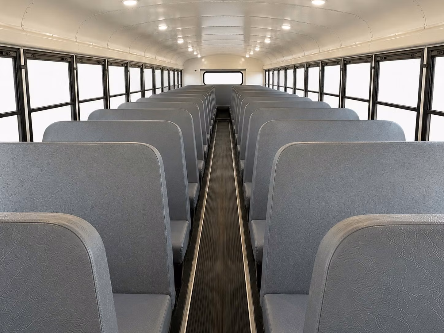 school bus interior