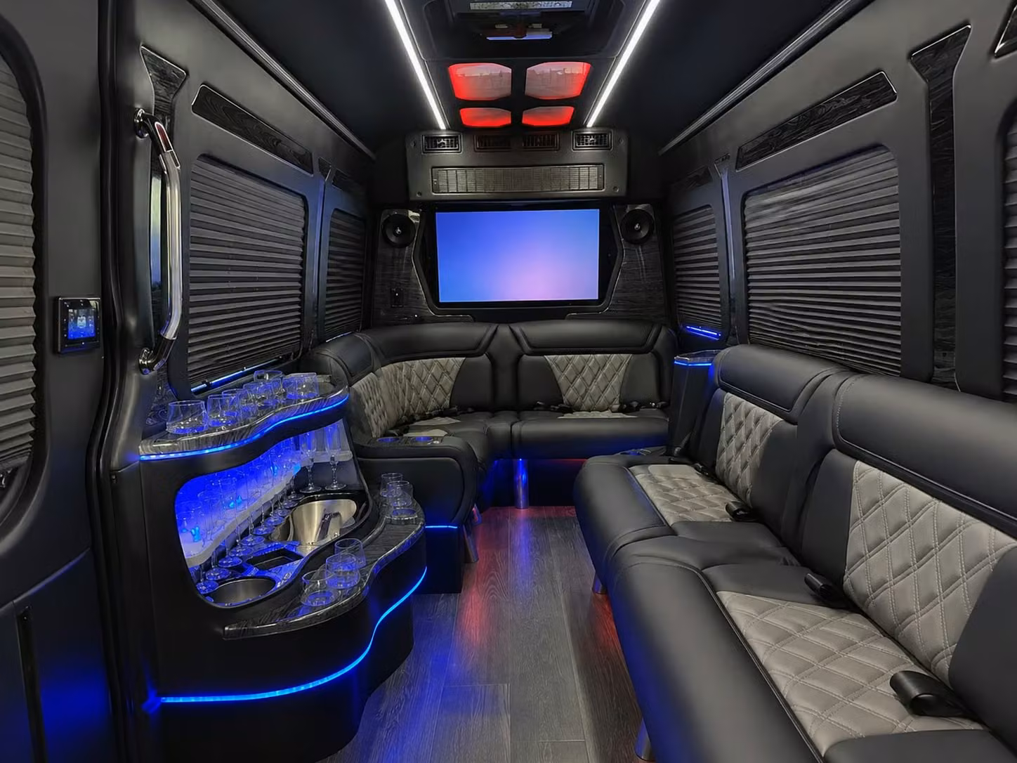 sprinter limousine inside