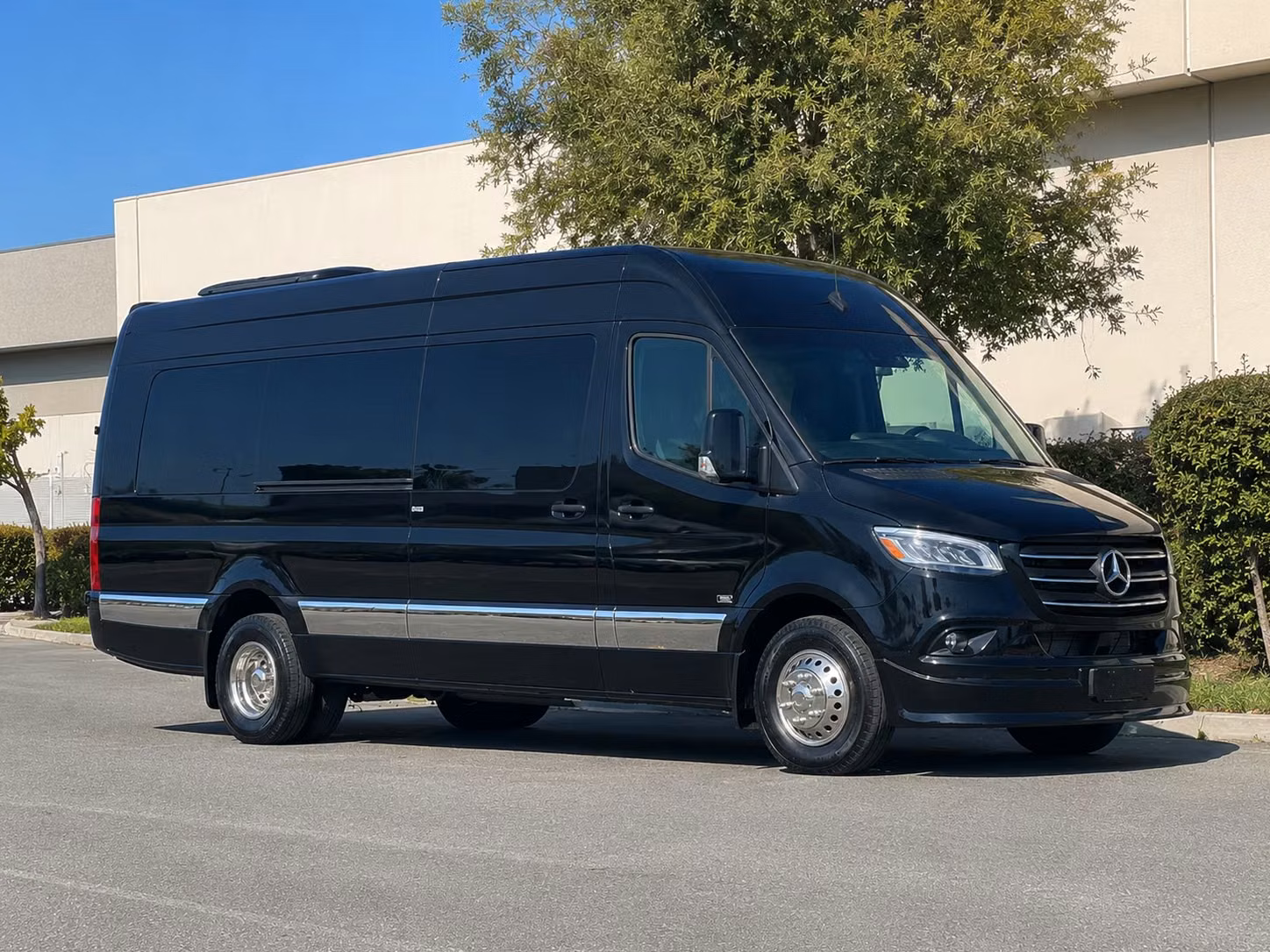 sprinter van with driver